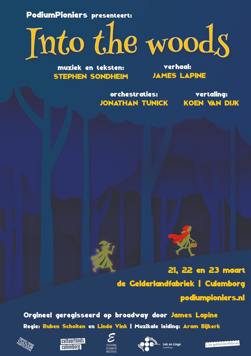 PodiumPioniers presenteert Into the Woods, eerste voorstelling