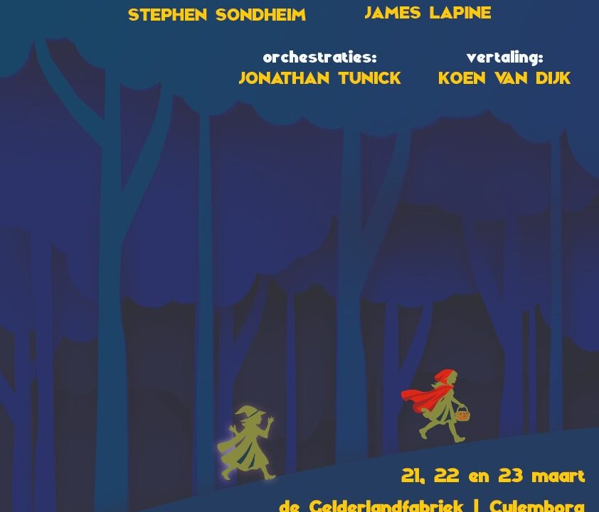 PodiumPioniers presenteert Into the Woods, eerste voorstelling