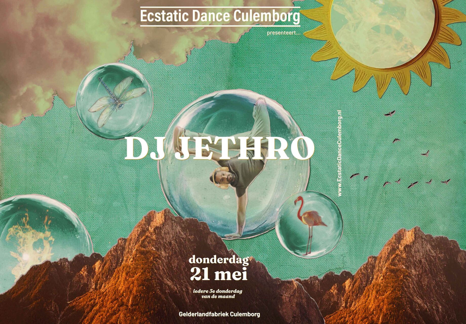 3 YR anniversary edition! Ecstatic Dance Culemborg bestaat 3 jaar!