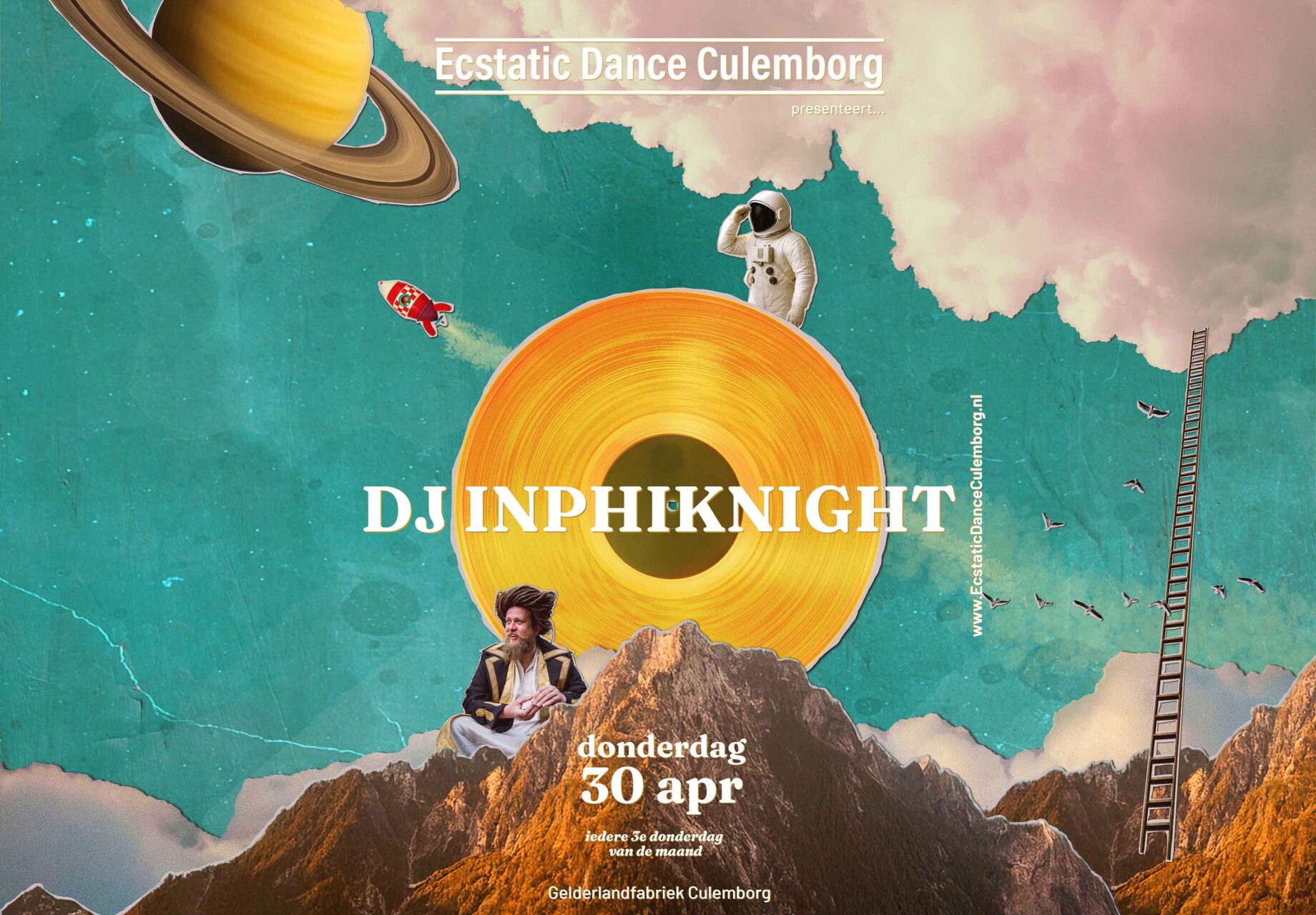Ecstatic Dance Culemborg met DJ INPHIKNIGHT